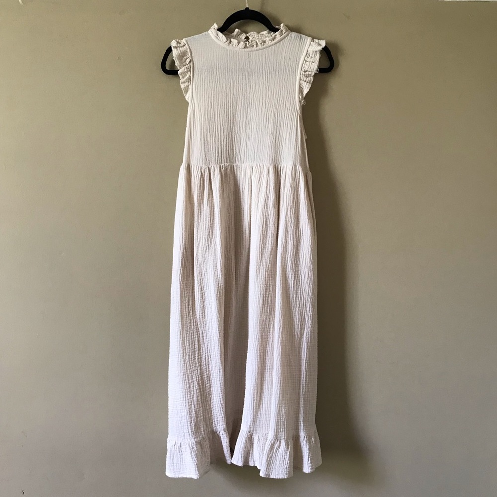 Urban Outfitters Cotton/ Linen Baby Doll Dress